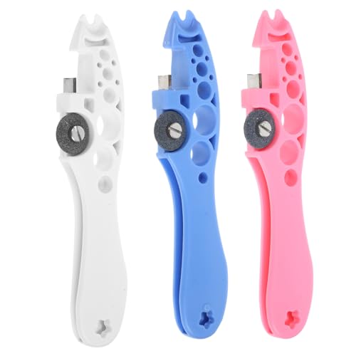GOOHOCHY 3 Stück Teiliges Ampullenöffner mit Glas schleifscheibe Multifunktionales Schneidewerkzeug für Ampullen und Flaschenverschlüsse Tragbar Farblich Sortiert Hellblau Rosa GOOHOCHY 3 Stück Teiliges Ampullenöffner mit Glas schleifscheibe Multifunktionales Schneidewerkzeug für Ampullen und Flaschenverschlüsse Tragbar Farblich Sortiert Hellblau Rosa von GOOHOCHY