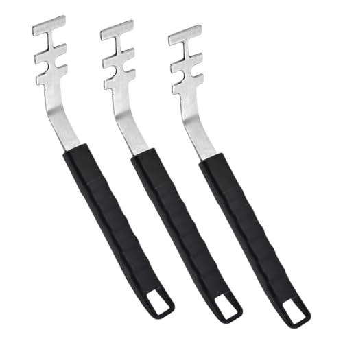 GOOHOCHY 3 Stück Teiliges Grillrostheber Hitzebeständige Bbq Griffe für Sicheres Grillen im Freien für Camping und Gartenpartys GOOHOCHY 3 Stück Teiliges Grillrostheber Hitzebeständige Bbq Griffe für Sicheres Grillen im Freien für Camping und Gartenpartys von GOOHOCHY