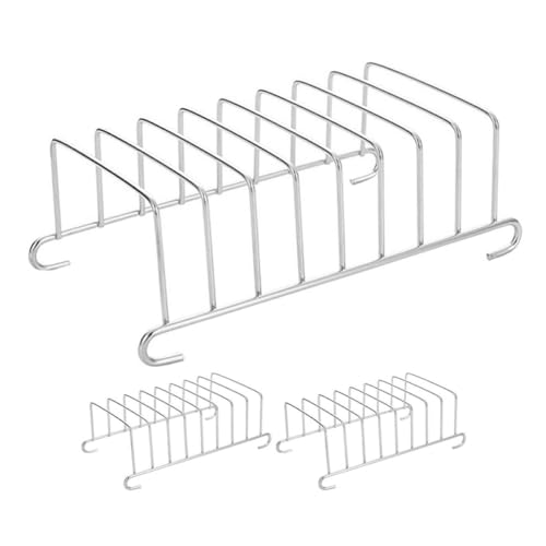 GOOHOCHY 3 Stück Teiliges Toastregal für Scheiben Vielseitiger Toasthalter für Heißluftfritteuse Robustes Design für Küchenarbeitsflächen und Servierplatten GOOHOCHY 3 Stück Teiliges Toastregal für Scheiben Vielseitiger Toasthalter für Heißluftfritteuse Robustes Design für Küchenarbeitsflächen und Servierplatten von GOOHOCHY