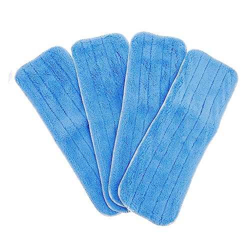 GOOHOCHY 4 Stück Wiederverwendbare Mop Pads für Bodenwischer Mikrofaser Reinigungstücher für Hartböden Kompatibel mit Verschiedenen Wischsystemen für Haustierhaare und Hartnäckige Flecken GOOHOCHY 4 Stück Wiederverwendbare Mop Pads für Bodenwischer Mikrofaser Reinigungstücher für Hartböden Kompatibel mit Verschiedenen Wischsystemen für Haustierhaare und Hartnäckige Flecken von GOOHOCHY