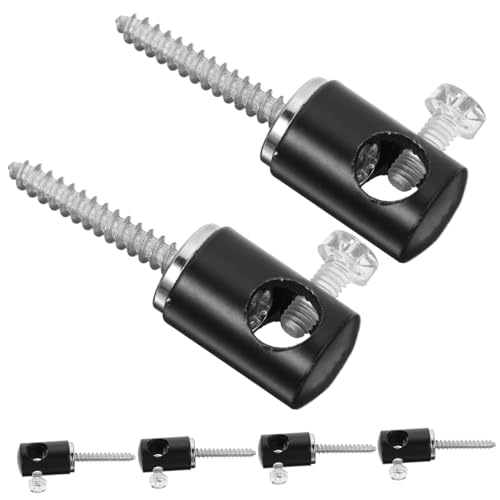 GOOHOCHY 6 Stück Teiliges Swag Hook aus Hochwertigem Metall Rostfrei zur Sicheren Deckenmontage von Pendelleuchten Verstellbar für Kabelbefestigung Schwarz Installieren Langlebig für Wohn GOOHOCHY 6 Stück Teiliges Swag Hook aus Hochwertigem Metall Rostfrei zur Sicheren Deckenmontage von Pendelleuchten Verstellbar für Kabelbefestigung Schwarz Installieren Langlebig für Wohn von GOOHOCHY