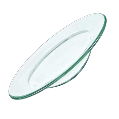GOOHOCHY Aromatherapie-wachsschmelzer Ätherische Öle Ölbrennerschale Platte Mit Ätherischen Ölen Kerzenwärmer Tablett Wachswärmertablett Wachsschmelzwärmer Ölwärmerschale Glas Transparent von GOOHOCHY