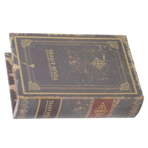 GOOHOCHY Dekorative Fake Bücherregal Aufbewahrungsbox Buchattrappe Für Vintage Deko Geheimfach Für Schmuck Und Accessoires Für Wohnräume Und von GOOHOCHY