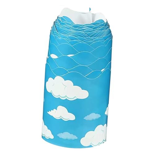 GOOHOCHY Bordpapier für Pinnwand Dekoration Austauschbare Bordverkleidung mit Bunten Wolkenmustern für Klassenzimmer und Selbstklebend und Vielseitig Einsetzbar GOOHOCHY Bordpapier für Pinnwand Dekoration Austauschbare Bordverkleidung mit Bunten Wolkenmustern für Klassenzimmer und Selbstklebend und Vielseitig Einsetzbar von GOOHOCHY