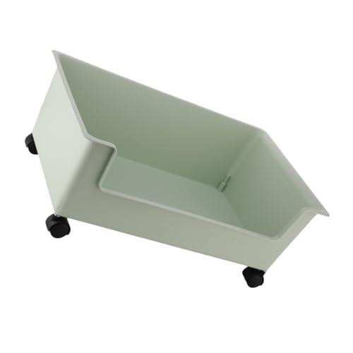GOOHOCHY Bücheraufbewahrungsbox mit Mobiles Regal für Bücher Kleidung und Praktischer Organizer für Schreibtisch und Schlafzimmer Avocado Grün Klein GOOHOCHY Bücheraufbewahrungsbox mit Mobiles Regal für Bücher Kleidung und Praktischer Organizer für Schreibtisch und Schlafzimmer Avocado Grün Klein von GOOHOCHY