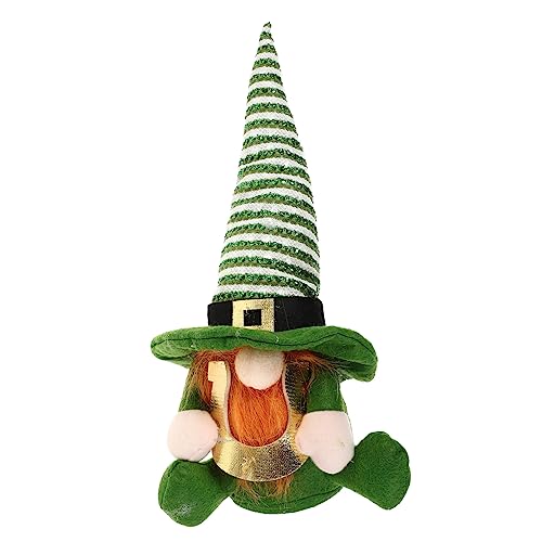 GOOHOCHY GNOME Puppe mit Grünem Hut Festliche Deko für Patrick's Day Kreative Gartenfigur Verzierung für Zuhause und Feiern aus Hochwertigem Material Gefertigt GOOHOCHY GNOME Puppe mit Grünem Hut Festliche Deko für Patrick's Day Kreative Gartenfigur Verzierung für Zuhause und Feiern aus Hochwertigem Material Gefertigt von GOOHOCHY