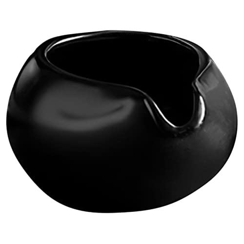 GOOHOCHY Kleines Keramisches Milchkännchen Eleganter Sauce Pitcher Für Milch Sirup Und Dressing Vielseitiger Behälter Für Zuhause Und Restaurant Leicht Zu Reinigen Und Platzsparend von GOOHOCHY