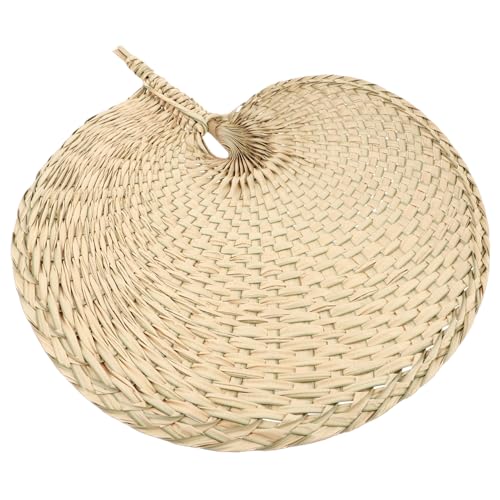 GOOHOCHY Handgefertigter Sommerfächer aus Natürlichem Robustem Stroh mit Elegantem Griff Leicht und Duftend für Sommer Party und Strand Handgeflochtene Traditionelle Verarbeitung GOOHOCHY Handgefertigter Sommerfächer aus Natürlichem Robustem Stroh mit Elegantem Griff Leicht und Duftend für Sommer Party und Strand Handgeflochtene Traditionelle Verarbeitung von GOOHOCHY