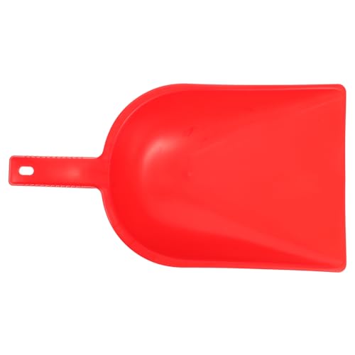 GOOHOCHY Handlicher Müllschaufel Rote Desktop Schaufel für Haushaltsreinigung Ergonomisches Design Große Kapazität für und Abfallentsorgung von GOOHOCHY