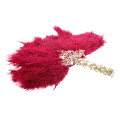 GOOHOCHY Hochwertiger Brautfächer mit Farbigen Strasssteinen Handgefertigter Federfächer als Elegantes Hochzeitsaccessoire Langlebiges Design für Braut und Brautjungfern Stilvoller GOOHOCHY Hochwertiger Brautfächer mit Farbigen Strasssteinen Handgefertigter Federfächer als Elegantes Hochzeitsaccessoire Langlebiges Design für Braut und Brautjungfern Stilvoller von GOOHOCHY
