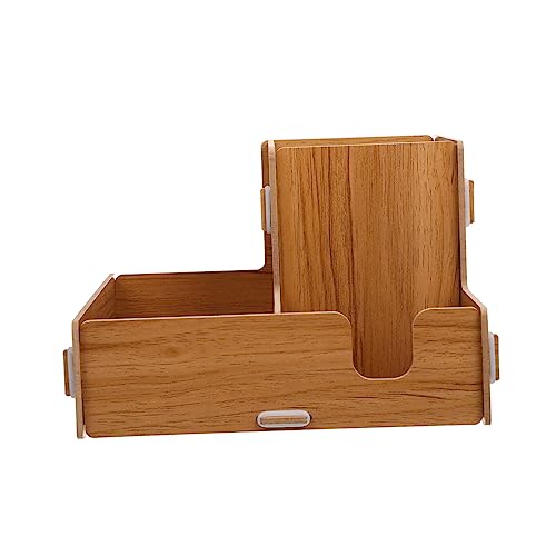 GOOHOCHY Holz Becherhalter mit Fächern für Pappbecher Deckel Strohhalme und Taschentücher Stabiler Organizer für Kaffee und Teeservices Am Tisch GOOHOCHY Holz Becherhalter mit Fächern für Pappbecher Deckel Strohhalme und Taschentücher Stabiler Organizer für Kaffee und Teeservices Am Tisch von GOOHOCHY