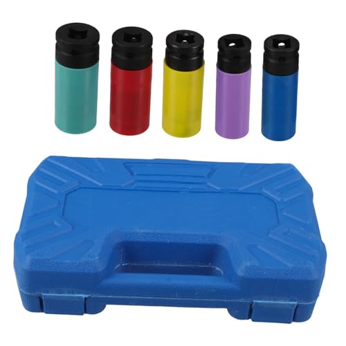 GOOHOCHY Impact Wheel Socket Set mit Schützender Hülse Dünnwandiger Radmuttern Schlüssel Kompatibel mit Elektro und Druckluftwerkzeugen Tiefer Sitz Kratzfeste Oberfläche GOOHOCHY Impact Wheel Socket Set mit Schützender Hülse Dünnwandiger Radmuttern Schlüssel Kompatibel mit Elektro und Druckluftwerkzeugen Tiefer Sitz Kratzfeste Oberfläche von GOOHOCHY