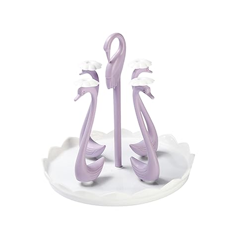 GOOHOCHY Kreativer Becherhalter aus im Schwan Design Ständiger Tassenständer für Zuhause zur Aufbewahrung Trocknen von Gläsern und GOOHOCHY Kreativer Becherhalter aus im Schwan Design Ständiger Tassenständer für Zuhause zur Aufbewahrung Trocknen von Gläsern und von GOOHOCHY