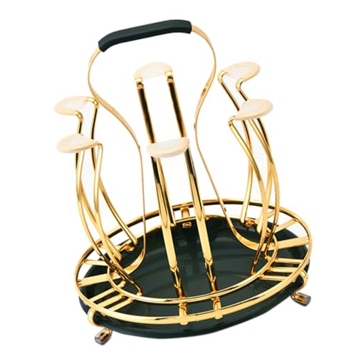 GOOHOCHY Kreativer Tassenhalter Eleganter Becherständer für Küche Dekorativer und Praktischer Cup Drying Rack für Haushalt zur Aufbewahrung und Organisation von GOOHOCHY