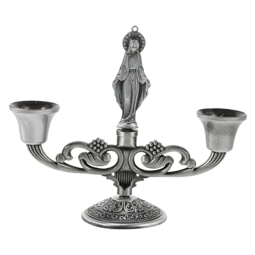 GOOHOCHY Vintage-kerzenhalter Aus Metall Tischkerzenständer Im Retro-Stil Passend Für Stumpenkerzen Für Heimdekoration Und Feiertage von GOOHOCHY