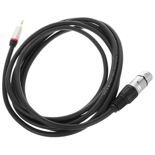 GOOHOCHY Mini Xlr Female Stereo Plug Adapter Trs zu Mini Xlr Weiblich Audiokabel für Klare Klangübertragung und Vielseitige Nutzung Kabel für Mikrofone und Audiozubehör von GOOHOCHY