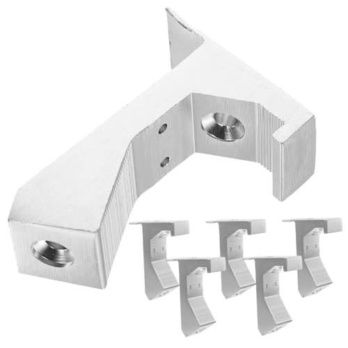GOOHOCHY Reparaturkit Aluminiumlegierung Quietschendes Holzreliefwerkzeug Quietschendes Holz-Relief-Set Bodenreparatur quietschende Bodenschrauben Reparaturset für Holzboden Silber von GOOHOCHY