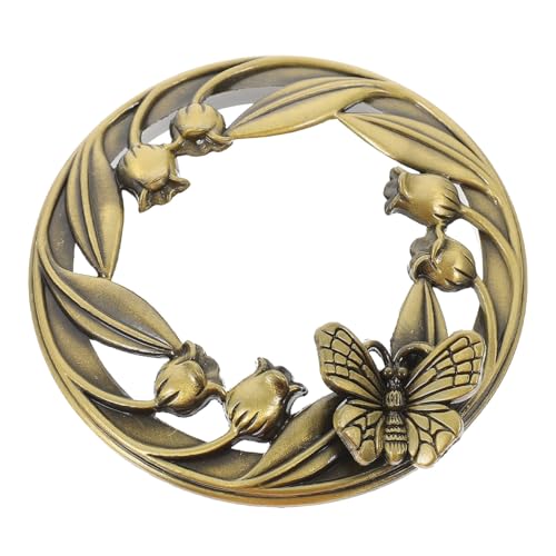 GOOHOCHY Winddichter Aromakerzenaufsatz aus Zinklegierung Hohldeckel für Duftkerzen Eleganter Kerzendekor für und Geruchsneutral Geschenkidee für Aromatherapie von GOOHOCHY