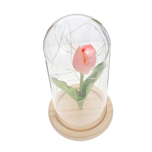 GOOHOCHY Tulpenlampe Led Glasblume Dekor Leuchtendes Ornament Für Haus Party Schreibtisch Schmücken Indoor Blumenlicht Tulpen Licht GOOHOCHY Tulpenlampe Led Glasblume Dekor Leuchtendes Ornament Für Haus Party Schreibtisch Schmücken Indoor Blumenlicht Tulpen Licht von GOOHOCHY