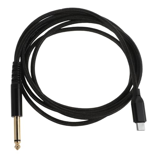 GOOHOCHY USB Type C Gitarrenkabel mit Integriertem Chip Stabiles Audioverbindungskabel für Gitarre Recording Kabel Kompatibel als Ersatz für Musikinstrumente GOOHOCHY USB Type C Gitarrenkabel mit Integriertem Chip Stabiles Audioverbindungskabel für Gitarre Recording Kabel Kompatibel als Ersatz für Musikinstrumente von GOOHOCHY