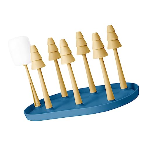 GOOHOCHY Waldmodell Becherhalter Abtropfgestell für Tassen Platzsparender Beweglicher Cup Stand für Haushalt zum Aufbewahren von Gläsern und Flaschen Blau Gelb GOOHOCHY Waldmodell Becherhalter Abtropfgestell für Tassen Platzsparender Beweglicher Cup Stand für Haushalt zum Aufbewahren von Gläsern und Flaschen Blau Gelb von GOOHOCHY