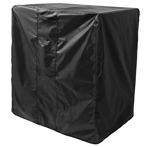 GOOHOCHY Wasserdichte Abdeckplane für Klimaanlage Wetterfester Schutz Schnee und Strapazierfähiges Polyester für Outdoor Möbel und Gartengeräte von GOOHOCHY
