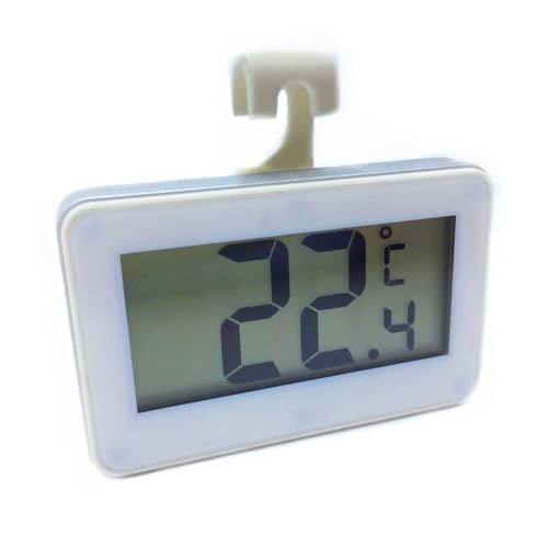 GOOHOCHY Wasserdichtes Digitales LCD Thermometer Kühlschrankthermometer mit Hoher Präzision Haken und Ständerdesign Zuverlässige Temperaturmessung für Lebensmittelaufbewahrung GOOHOCHY Wasserdichtes Digitales LCD Thermometer Kühlschrankthermometer mit Hoher Präzision Haken und Ständerdesign Zuverlässige Temperaturmessung für Lebensmittelaufbewahrung von GOOHOCHY