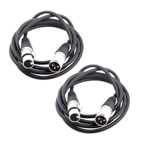GOOHOCHY Xlr Mikrofonkabel Professionelles Kabel mit Geradem Stecker Männlich zu Weiblich für Mikrofone Mixer und Lautsprecher Schwarz Hohe Kompatibilität Effiziente Signalübertragung GOOHOCHY Xlr Mikrofonkabel Professionelles Kabel mit Geradem Stecker Männlich zu Weiblich für Mikrofone Mixer und Lautsprecher Schwarz Hohe Kompatibilität Effiziente Signalübertragung von GOOHOCHY