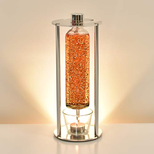 GOOLAMP CandleGlow P1 Glitter Teelicht-Lampe (Hell-Orange) von GOOLAMP