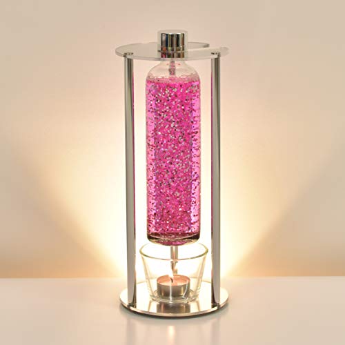 GOOLAMP CandleGlow P1 Glitter Teelicht-Lampe (Hell-Pink) von GOOLAMP