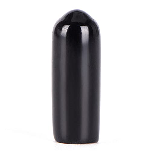 10 STÜCKE PVC Endkappe Kite Cap Gummi Endkappen Für 4 Linien Quad Lenkdrachen Feste Teile 3/4/5/6/7/8MM Schwarz-Innendurchmesser 7 mm von GOOMBIRA
