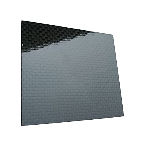 GOONSDS 3K-Kohlefaser-Plattenblatt-Hohe Festigkeit Carbon-Platten-Panel 400Mmx500mm Panel Glänzend Oberfläche Für Hubschrauber- Und RC-Flugzeuge.,Thickness:3mm von GOONSDS