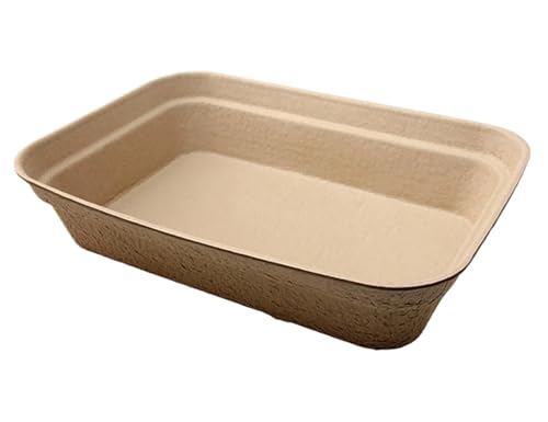 Cat Litter Box Papier Einweg-Katzentoiletten Haustiertoilette Haustiersandkastenbehälter Offene Katzentoiletten Katzenklo(8pcs) von GOOPEEG