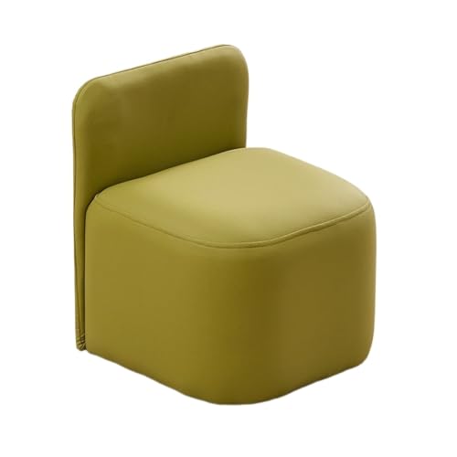 Fußhocker, Sofa Hocker Fußhocker Mit Tragbaren Griffen, Rückenlehne for Sitzen, Fußstütze Wechselschuhhocker(Grün) von GOOPEEG