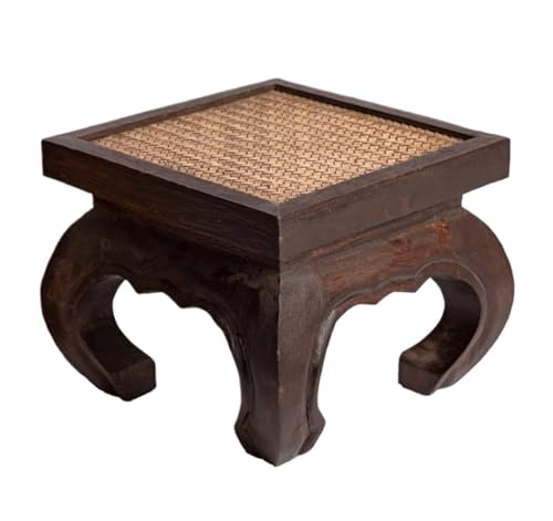 GOOPEEG Fußhocker, Sofa Hocker Vintage Eitelkeit Stuhl Hocker Fußstütze Schlafzimmer Wohnzimmer Eingang Wechselschuhhocker von GOOPEEG