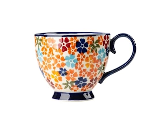 GOOPEEG Mokkatassen, Tassen Hochwertige Keramiktasse 510 Ml Trinkbecher Mit Großer Kapazität Haushaltsbecher Bürokaffeetasse Kaffeetassen Espresso Cup(B) von GOOPEEG