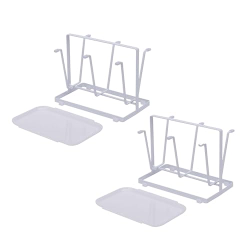 GOOPEEG Tassenhalter Stand,Küchenregal Tassentrockner for die Arbeitsplatte mit Griff, Arbeitsplatten-Organizer Moderne Die Küche von GOOPEEG