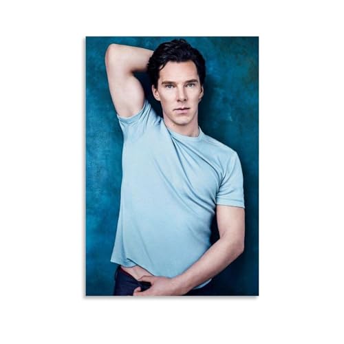 GOORAL Poster auf Leinwand, Motiv: Benedict Cumberbatch Young, dekoratives Schlafzimmer, modernes Zuhause, 60 x 90 cm GOORAL Poster auf Leinwand, Motiv: Benedict Cumberbatch Young, dekoratives Schlafzimmer, modernes Zuhause, 60 x 90 cm von GOORAL