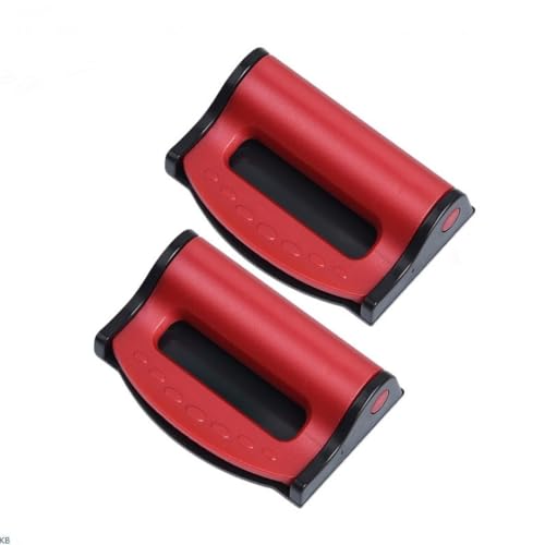 GOPC 2 Stück Autosicherheitsgurtversteller,kompatibel mit BMW 4 Series F82 F83,Sicherheitsgurt Clip,1-Red von GOPC