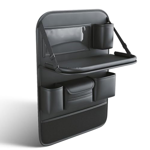 GOPC Auto-Organizer Rücksitz,kompatibel mit Mercedes-Benz GLS X167 X166, Autositz-Organizer,1-Black von GOPC