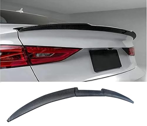 GOPC Heckspoiler,kompatibel mit Audi A6 C6 Sedan 2004 2005 2006 2007 2008 2009 2010 2011, Auto Spoiler,B-Carbon Fibre Look von GOPC