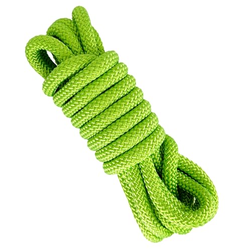 Bunte Polyester Seil 12 MM. Rope Paracord, Kletterseil. Nylonseil für Outdoor, Garten und DIY. 5M. Grün Fluor Bunte Polyester Seil 12 MM. Rope Paracord, Kletterseil. Nylonseil für Outdoor, Garten und DIY. 5M. Grün Fluor von GOPEU
