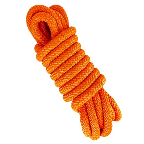 Bunte Polyester Seil 12 MM. Rope Paracord, Kletterseil. Nylonseil für Outdoor, Garten und DIY. 5M. Orange Bunte Polyester Seil 12 MM. Rope Paracord, Kletterseil. Nylonseil für Outdoor, Garten und DIY. 5M. Orange von GOPEU