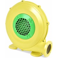Blaeser Geblaese Luftgeblaese elektrisch Luftpumpe Ventilator professionelle Windmaschine aus Eisen und PP,gelb und grün 220-240V/50HZ (450W) - Goplus von GOPLUS
