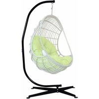 C-Form freistehendes Haengestuhlgestell Haengesesselgestell Haengesesselstaender Metallgestell fuer Haengesessel Haengematte - Goplus von GOPLUS