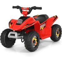 Elektro Kindquad atv 6V mit Vor- und Rückwaertsschalter, Miniquad, Kinderauto, Elektrofahrzeug aus pp + Stahl, Elektro Motorrad für Kinder ab 3 von GOPLUS