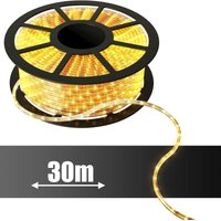 GOPLUS 30M Lichterschlauch mit 2 Draehte, Lichtkette mit 1080 LEDs, LED Streifen mit Nennlebensdauer von 15,000 Stunden, Wasserdicht, Ideal für GOPLUS 30M Lichterschlauch mit 2 Draehte, Lichtkette mit 1080 LEDs, LED Streifen mit Nennlebensdauer von 15,000 Stunden, Wasserdicht, Ideal für von GOPLUS