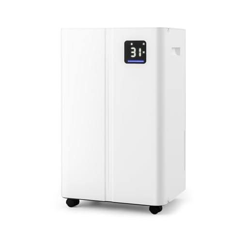 GOPLUS Luftentfeuchter 20L/Tag, Raumentfeuchter mit 3 Modi, Entfeuchter elektrisch für Raum bis zu 25㎡, 24H Timer, 4L Wassertank, LED-Display, Automatisches Abtauen, Weiß GOPLUS Luftentfeuchter 20L/Tag, Raumentfeuchter mit 3 Modi, Entfeuchter elektrisch für Raum bis zu 25㎡, 24H Timer, 4L Wassertank, LED-Display, Automatisches Abtauen, Weiß von GOPLUS