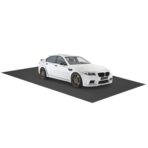 GOPLUS Öl Auffangmatte, 600 x 220 cm Auto Bodenmatte Garagenbodenmatte rutschfest wasserdicht waschbar schneidebar, Garagenmatte Ölmatte für Garage Werkstatt Bodenschutz (M) von GOPLUS