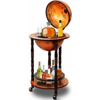 Globus bar, Globusbar, Hausbar, Weinregal, Flaschenregal, Weltkugel bar, Dekobar, Cocktailbar,Tischbar, 88 x 45 cm - Goplus von GOPLUS
